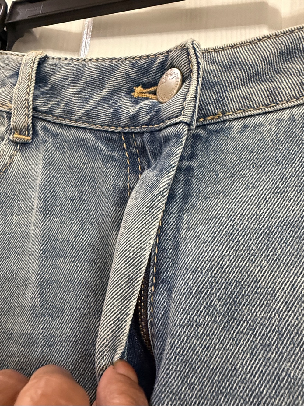 Love Shack Fancy Denim Skirt . NEW w/o tags . Size 30 - Picture 6 of 7